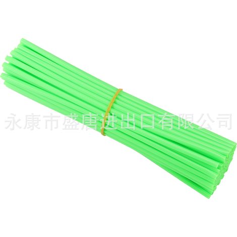 GOOFIT Green 72pcs/Set Motorcycle Tube Decoration Set Package Kit (1/4)