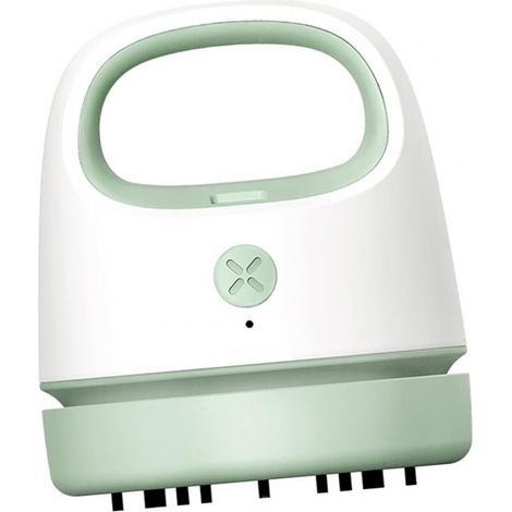 Aspiradora de escritorio inalámbrica portátil, mini aspiradora de mano inalámbrica, carga USB. (1/4)