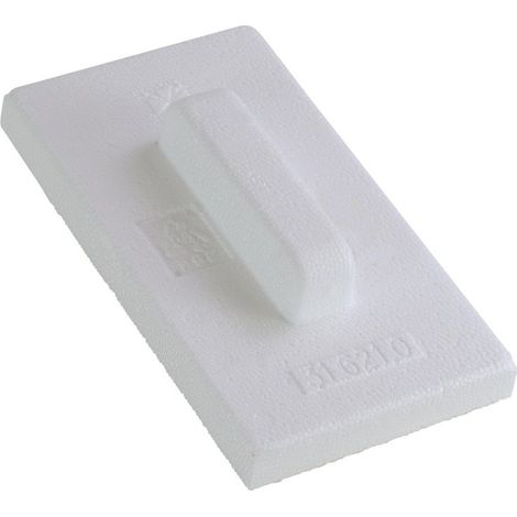 Frottoir en polystyrène expansé monobloc pour lissage du béton - Mondelin (1/2)