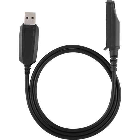 1-Meter USB Programming Cable with Direct Computer Connection, for 9R BF R760 BF 9700 A58 GT 3WP RT6 Walkie Talkies (1/5)