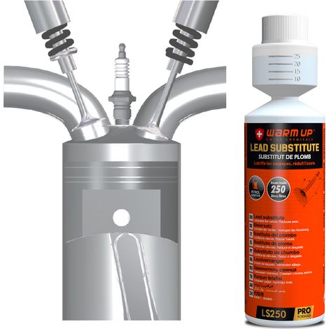 Substitut de plomb, additif pour essence Lead Substitute Warm UP 250ml