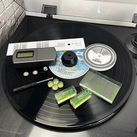 Kit de réglage et de mesure de vitesse 3 en 1 pour bras de lecture et bras de lecture avec règle VTA (1/4)