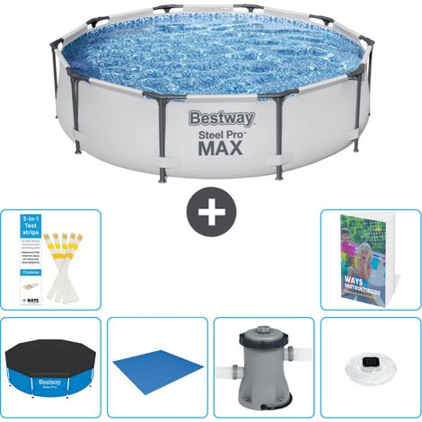 Bestway Bestway Steel Pro MAX Ronde - 305x76 cm - 7-pièces  S74 (1/5)