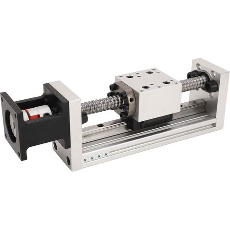 Table coulissante à vis à billes, rail de guidage linéaire de 100 mm, actionneur linéaire CNC (1/5)