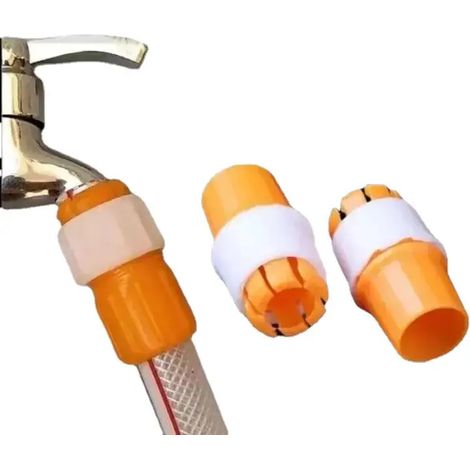 Set mit dreißig universellen Wasserhahnanschlüssen, 20 bis 24 Millimeter, Adapter für Bewässerungs- und Gartenschläuche (1/5)