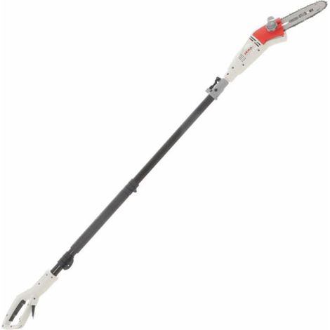 Élagueuse électrique télescopique 2,1 – 2,92 m – Moteur 750 W – Chaîne OREGON 20,3 cm – Coupe nette jusqu'à 4 m – Poids 3,5 kg – Ikra