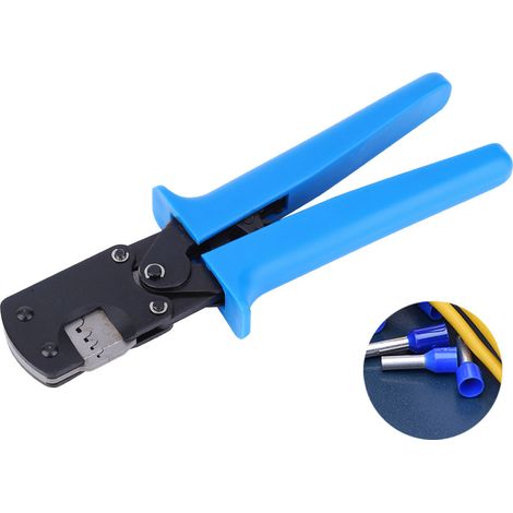 Pince à sertir à cliquet pour le raccordement de fils avec un espacement de 1,25/1,54/2,0/2,54 mm (1/5)