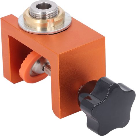 Gabarit perçage trous invisibles en alliage aluminium 8 10 12 mm pour chevilles bois (1/5)