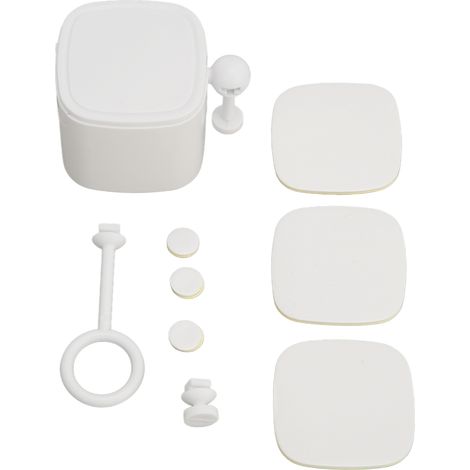 Kabelloser Bluetooth-Smart-Schalter mit App-Steuerung, Timer und Sprachsteuerung für Garagentor, Licht und Ventilator – TUYA-kompatibel, Weiß (1/5)