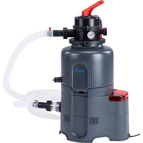 POMPA FILTRO SABBIA DA 4MC/H + TIMER AZURO PER PISCINA