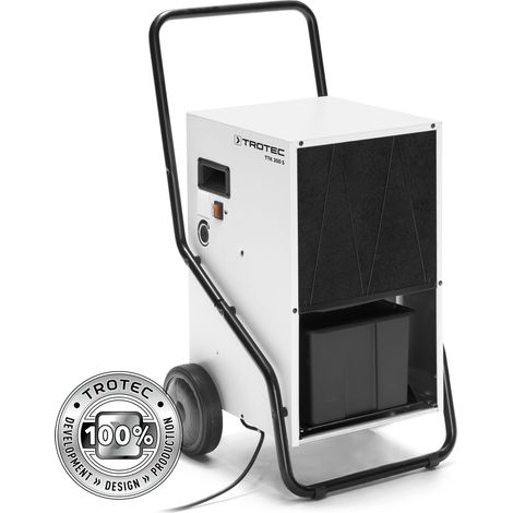 TROTEC Deshumidificador TTK 350 S/Deshumidificadión máx.70 Litros /24h / Depósito de agua: de 6 litros