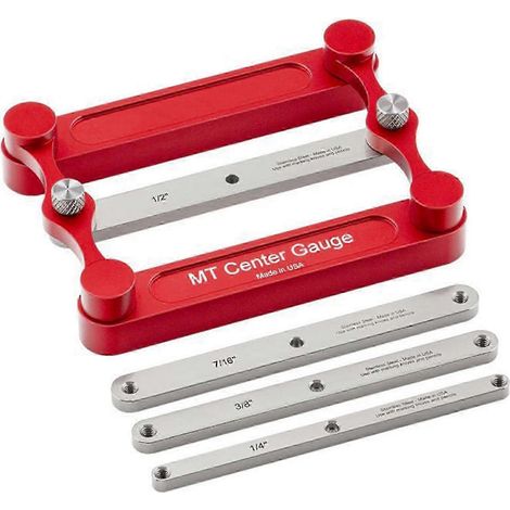 Calibre de centrage MT-Center Gauges, calibres de marquage en acier inoxydable, localisateur de poinçons pour le travail du bois SZRH A-VH (1/4)