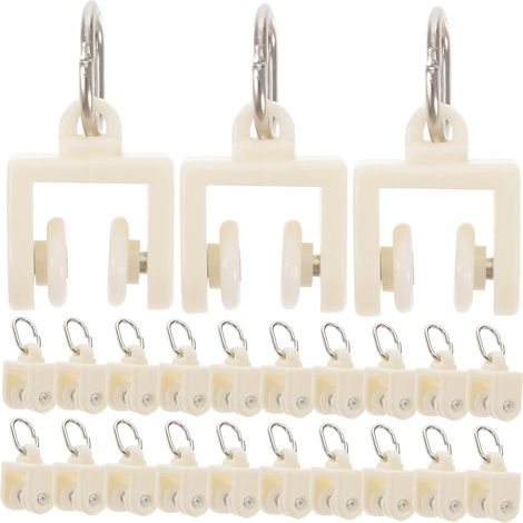 Poulies de rideaux en acier inoxydable, robustes et à (1/5)