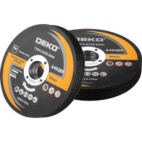 Lot de 20 Disques À Tronçonner Pour Meuleuse d'angle 115 Mm (1/5)