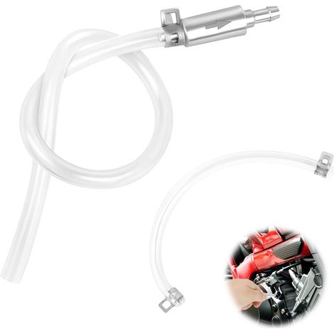 Purge de Frein de Moto Tuyau de Purge d'embrayage Purge de Frein Hydraulique Flexible Purge de Tube de Valve Unidirectionnel Outil de Purge de Tube de Clapet pour Moto (1/5)