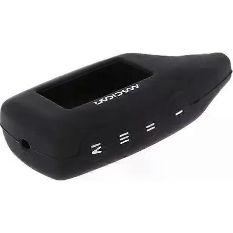 Carcasa de silicona para Scher-khan Magicar 5, carcasa de alarma de coche bidireccional, mando a distancia LCD, piezas de repuesto para el interior del coche. (1/5)