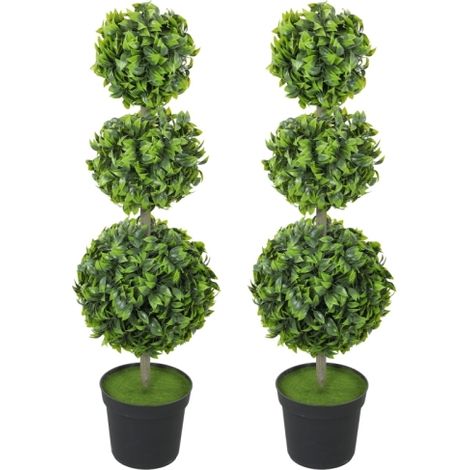 Piante artificiali in vaso – Fogliame realistico in plastica flessibile, suolo verde floccato, decorazione moderna per soggiorno, ufficio o camera da letto