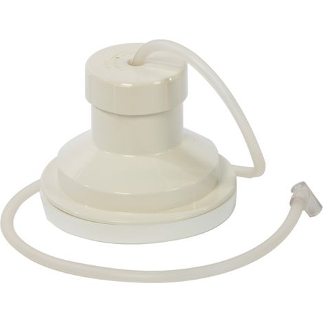 Tuyau pour mise sous-vide dans les verrines avec capsule