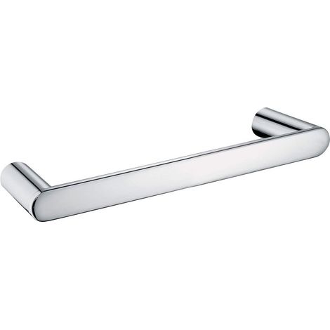Appendino a muro per asciugamani in acciaio finitura cromo 30 cm - Endor