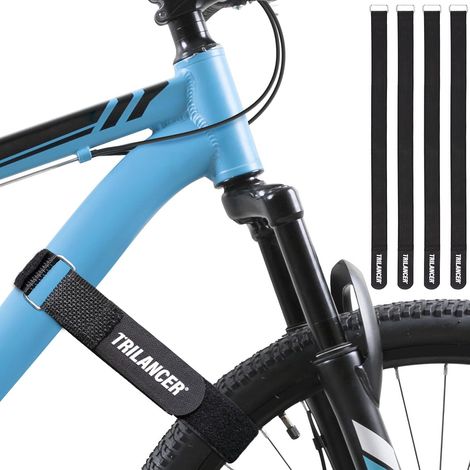 4 PCs Sangles Réglables pour Stabiliser Les Vélos, 75 cm x 3,8 cm (1/5)