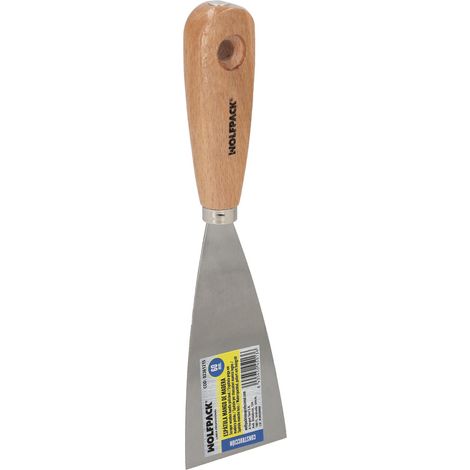 Manico in legno Spatola Lama 60 mm. (1/3)