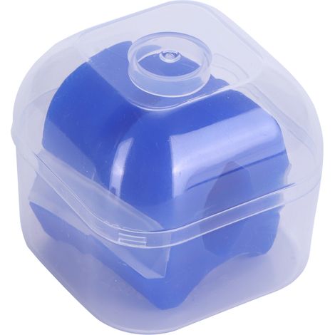 Exerciceur de Mâchoire en Silicone Fitness pour Affiner la Forme du Visage - Ballon de Massage avec Boîte Bleu (1/5)