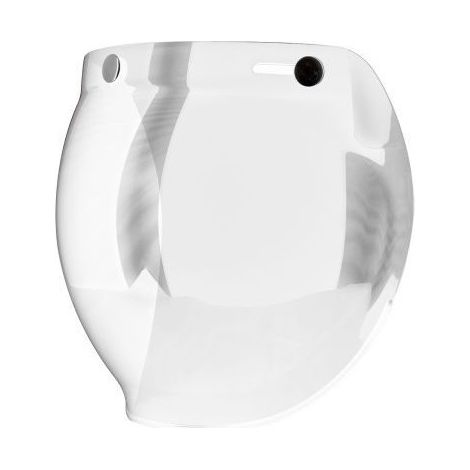Visière écran casque jet bol 3 pression Gasoline pour scooter
