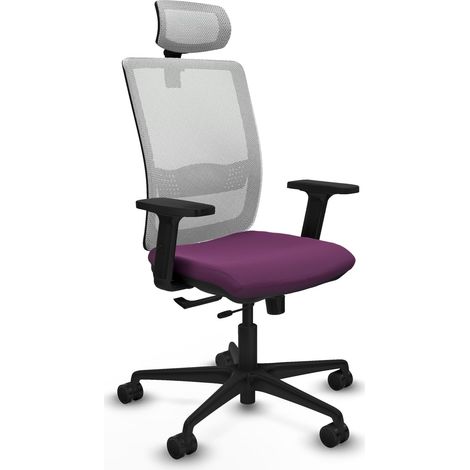 Chaise Ergonomique piqueras y crespo blanc mousse 50 mm (1/2)