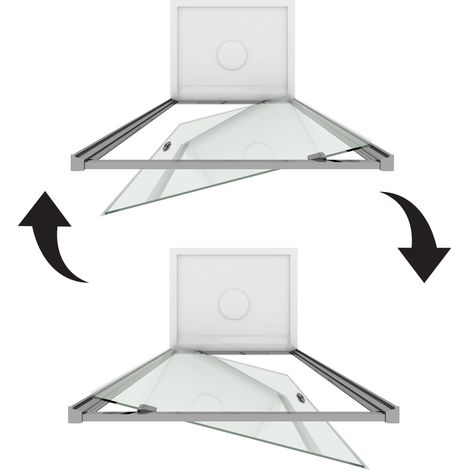 Idralite – Porte de douche pivotante 70 cm – Verre de sécurité 6 mm transparent – Hauteur 198 cm – Ouverture à gauche ou droite – Profils en aluminium anodisé