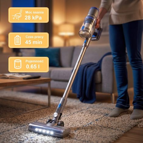 Bergmann HAX 103 300W N Akku-Vertikalstaubsauger (1/5)