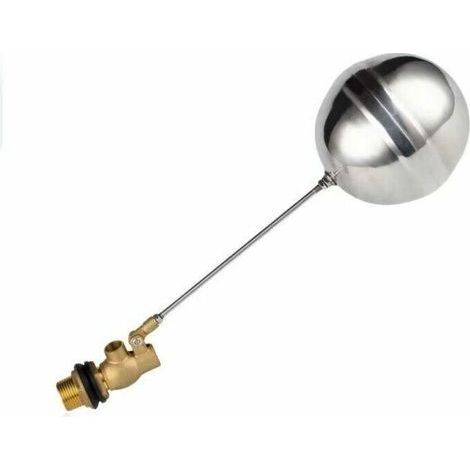 Pool-Niveauregler – Messing-Wassersensor mit Schwimmerventil, DN15 G1/2, zur automatischen Pool-Wasserstandsregelung (1/5)