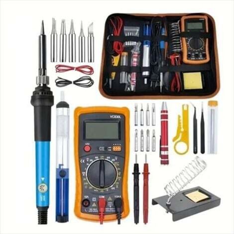 Digitales Multimeter, 18-teiliges Set, automatisches digitales Multimeter, professionelles elektrisches Testgerät