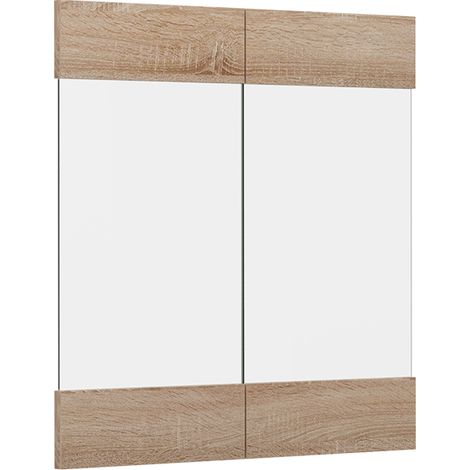 Façade de cuisine R-Line, Sonoma, 59.2x59cm façade de meuble pour meuble mural vitré, Vicco (1/5)