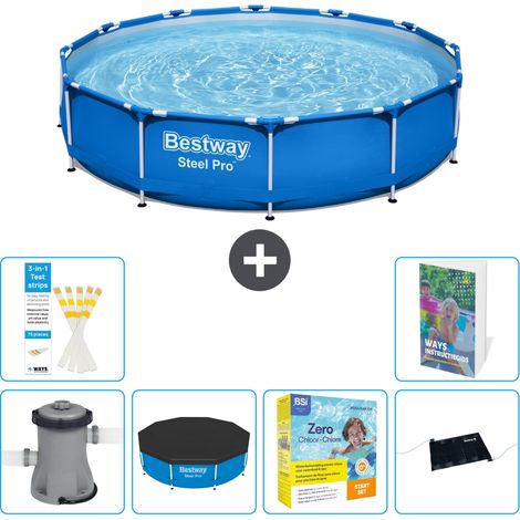 Bestway Steel Pro Rund - 305x76 cm - 7-teilig S234