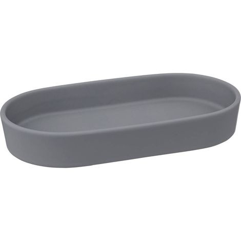 Vassoio in gres colorama grigio - 5five