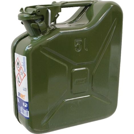 Jerrican métal 5L vert GOPART JK575025
