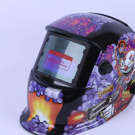 LCD-Schweißhelm mit automatischer Abdunkelung, aufklappbarem Klappdeckel, isolierendem Frontschutz, Modell 3 (1/5)