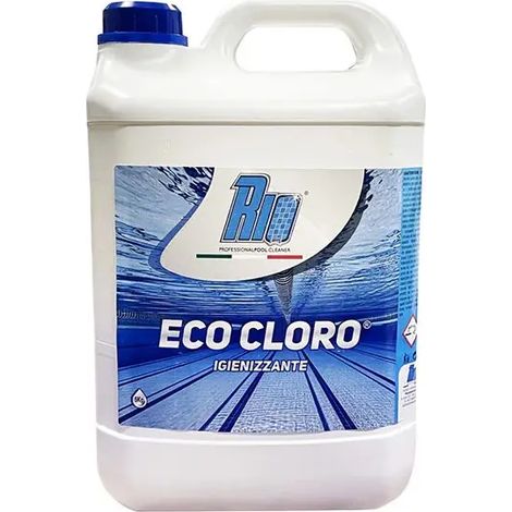 Eco-cloro 5 kg para el tratamiento del agua de la piscina (1/2)