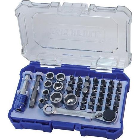 Coffret de tournevis Faithfull (embouts et douilles), 42 pièces, taille unique, multicolore (1/5)