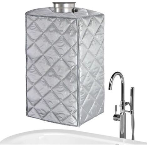 Housse pour chauffe-eau 75 x 36 x 36 cm Housse de protection isolante – Protection contre la pluie, la poussière et les feuilles mortes – Utilisation intérieure et extérieure, terrasse, automn