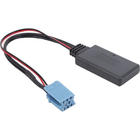 Adaptateur Bluetooth AUX 12V 8Pin Bluetooth AUX in Câble Autoradio Audio Adaptateur Transmetteur Bluetooth Compatible avec Le Lecteur CD (1/5)
