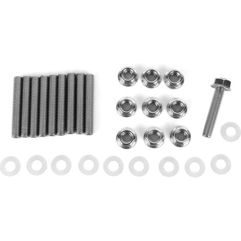 Kit de goujons d'échappement en acier inoxydable pour collecteur, compatible Honda Acura série C B D H F (1/5)