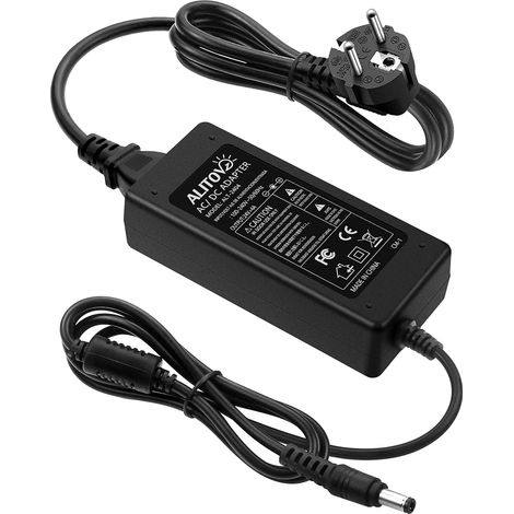 24V 4A Alimentation AC 240V à DC 24V 3A 2A 1A 24V 4A 96W Adaptateur 5.5x2.5mm Plug LED Driver pour Bande LED Filtre à Eau CCTV Caméra LCD Moniteur Chaise de Massage (1/5)