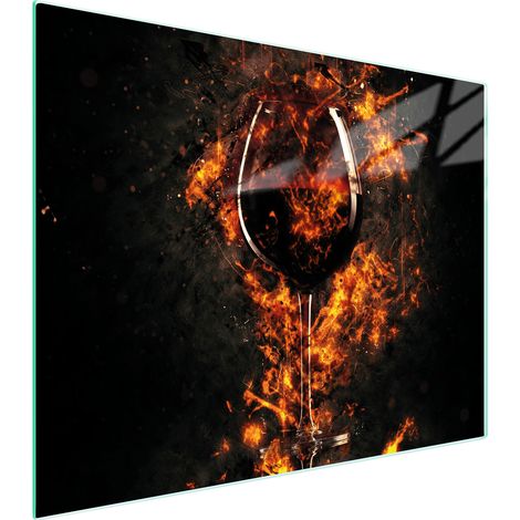 Glasschneidebrett 52x40 Wein (1/5)