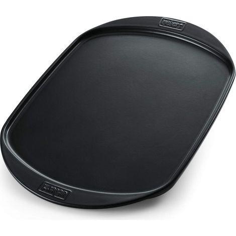 WEBER Piastra in Ceramica Nero per Barbecue 49x35 cm