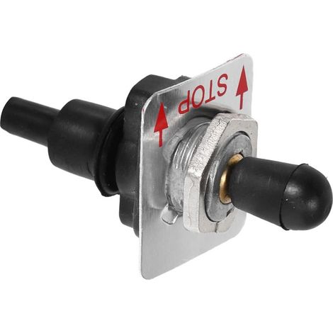 Interrupteur à Bascule pour Tronçonneuse, Bouton d'Arrêt Moteur pour Tondeuse à Gazon, Compatible 030 031 032 041Av 070, Pièce de Rechange Robuste, pour Entretien Jardin (1/5)