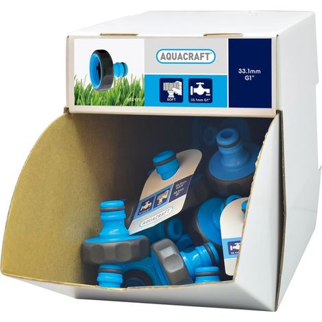 Adapter AQUACRAFT® 552175 SoftTouch G1", für Gartenschlauch