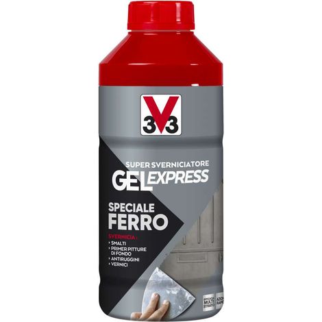 Sverniciatore gel V33 express speciale ferro trasparente lt.1 (1/2)