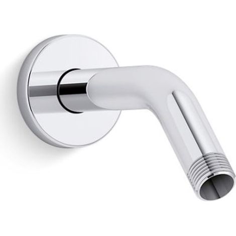 Kohler Statement 1/2"" Shower Arm Flange Wall Mounted Right Angle Polished Chrome