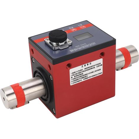 Dynamischer Torsionssensor (200 Nm) mit LCD-Anzeige, berührungsloser Drehtorsionssensor, 24 V DC (1/5)
